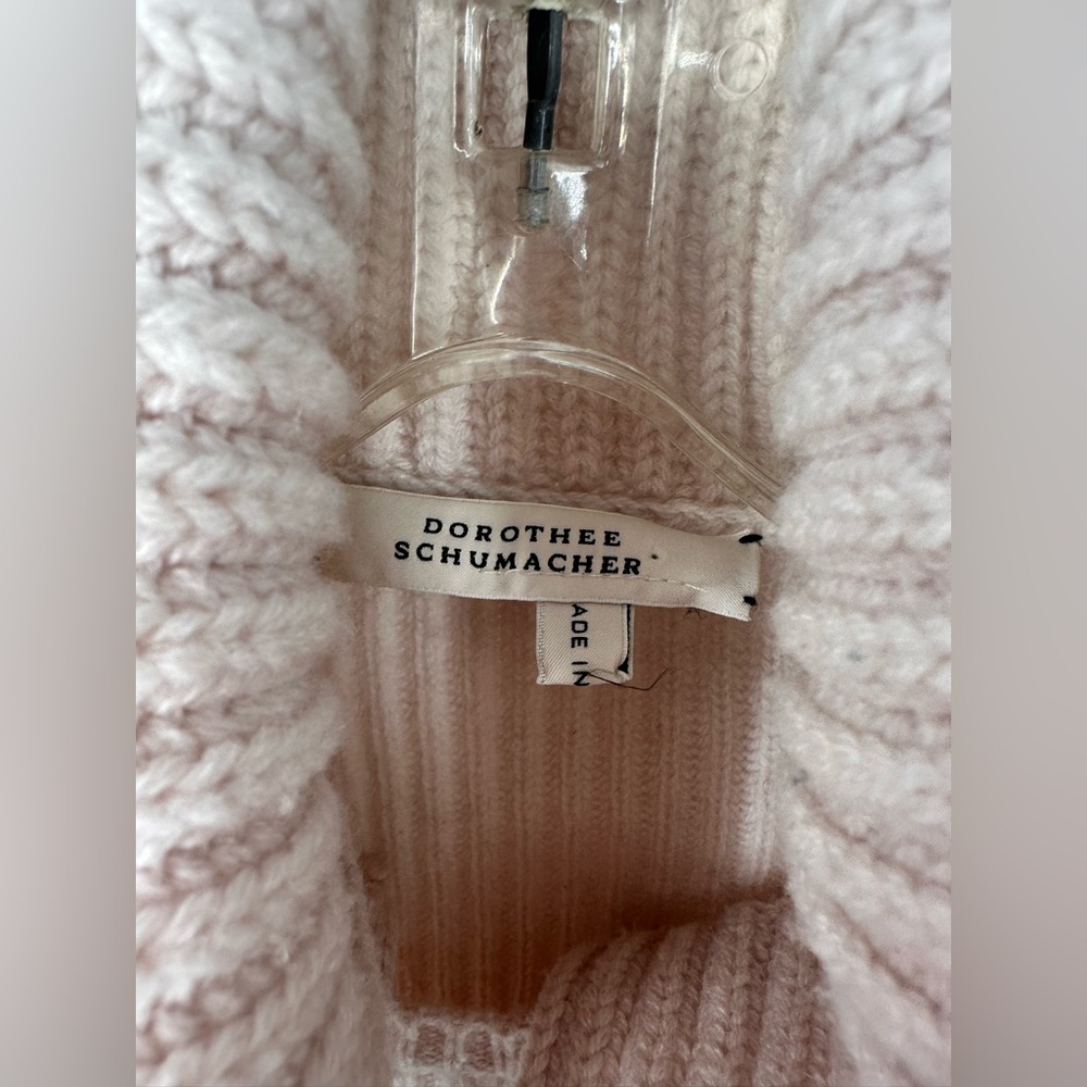 Dorothee Schumacher Wool Cashmere Knit Sweater Ivory Cream Womens 2 Cutout | N23 - Picture 3 of 9
